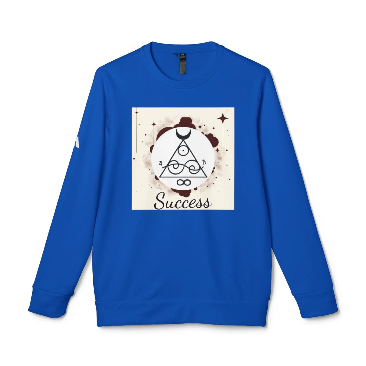 Success Sigil Adidas® Unisex Fleece Crewneck Sweatshirt - Under The Stars Babe - underthestarsbabe
