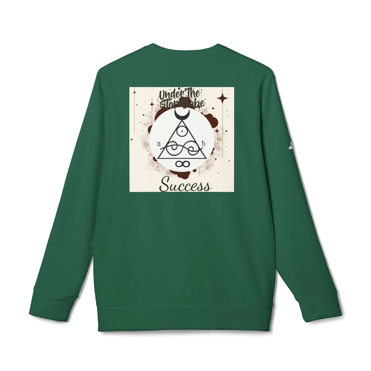Success Sigil Adidas® Unisex Fleece Crewneck Sweatshirt - Under The Stars Babe - underthestarsbabe