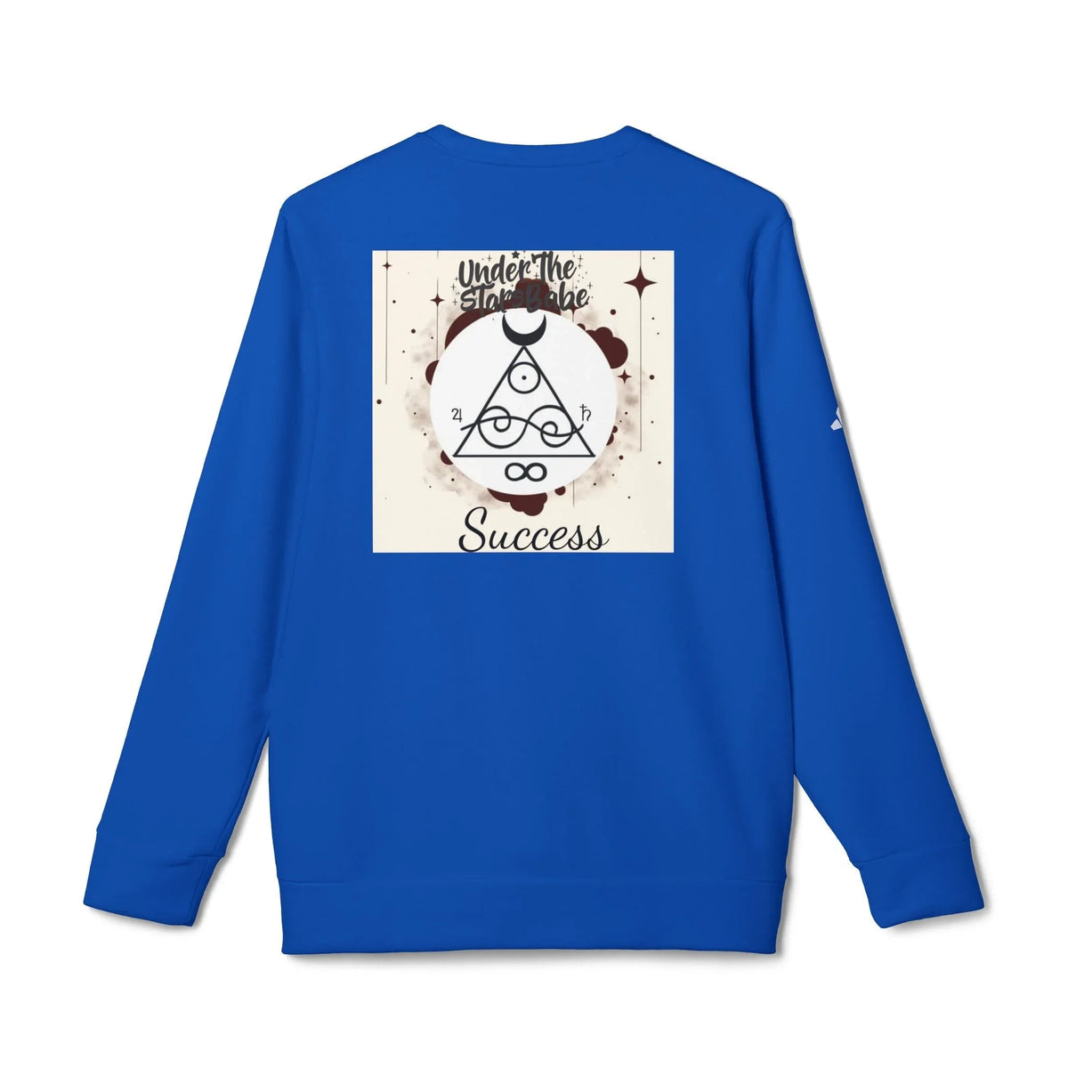 Success Sigil Adidas® Unisex Fleece Crewneck Sweatshirt - Under The Stars Babe - underthestarsbabe