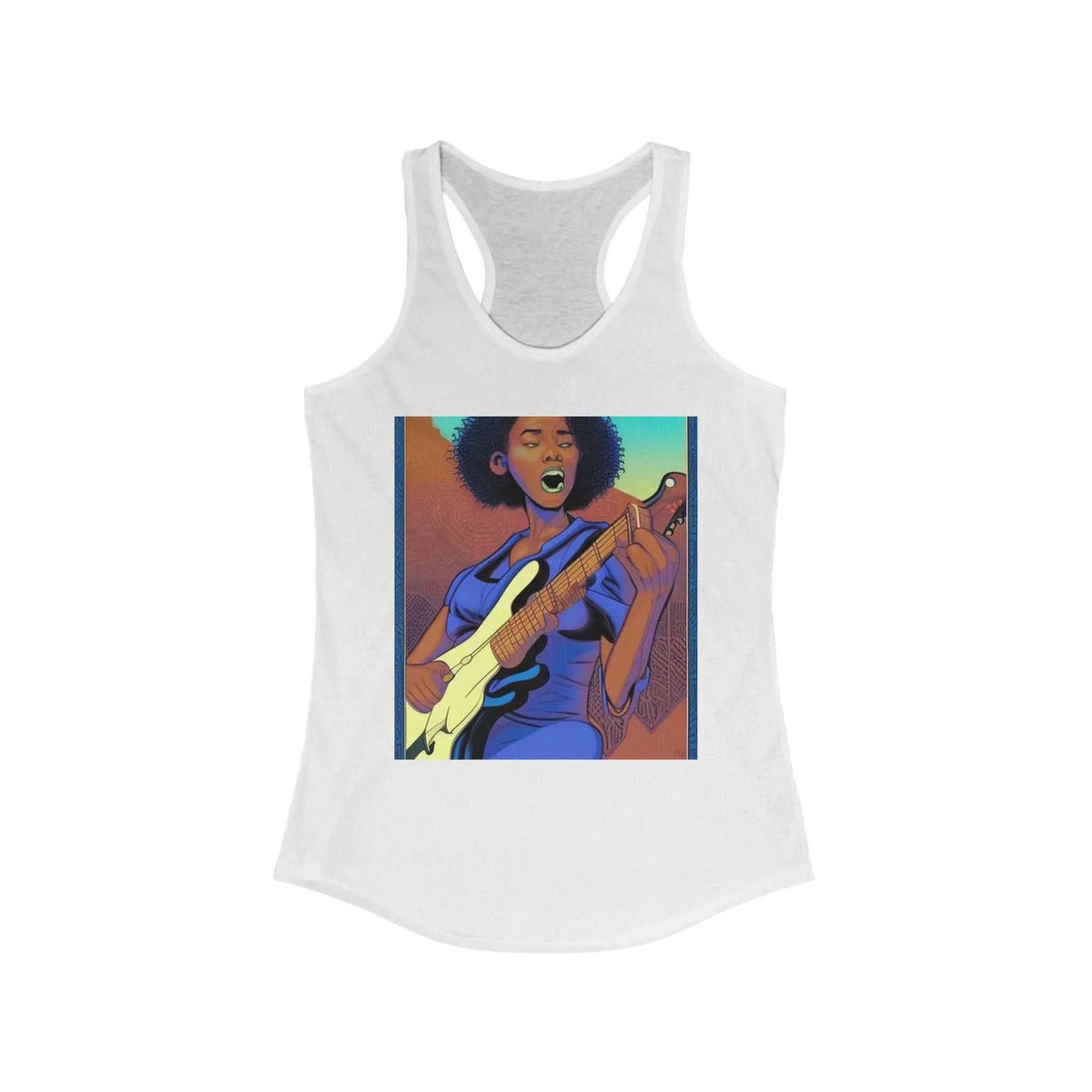 The Groove Girl Women's Ideal Racerback Tank - underthestarsbabe