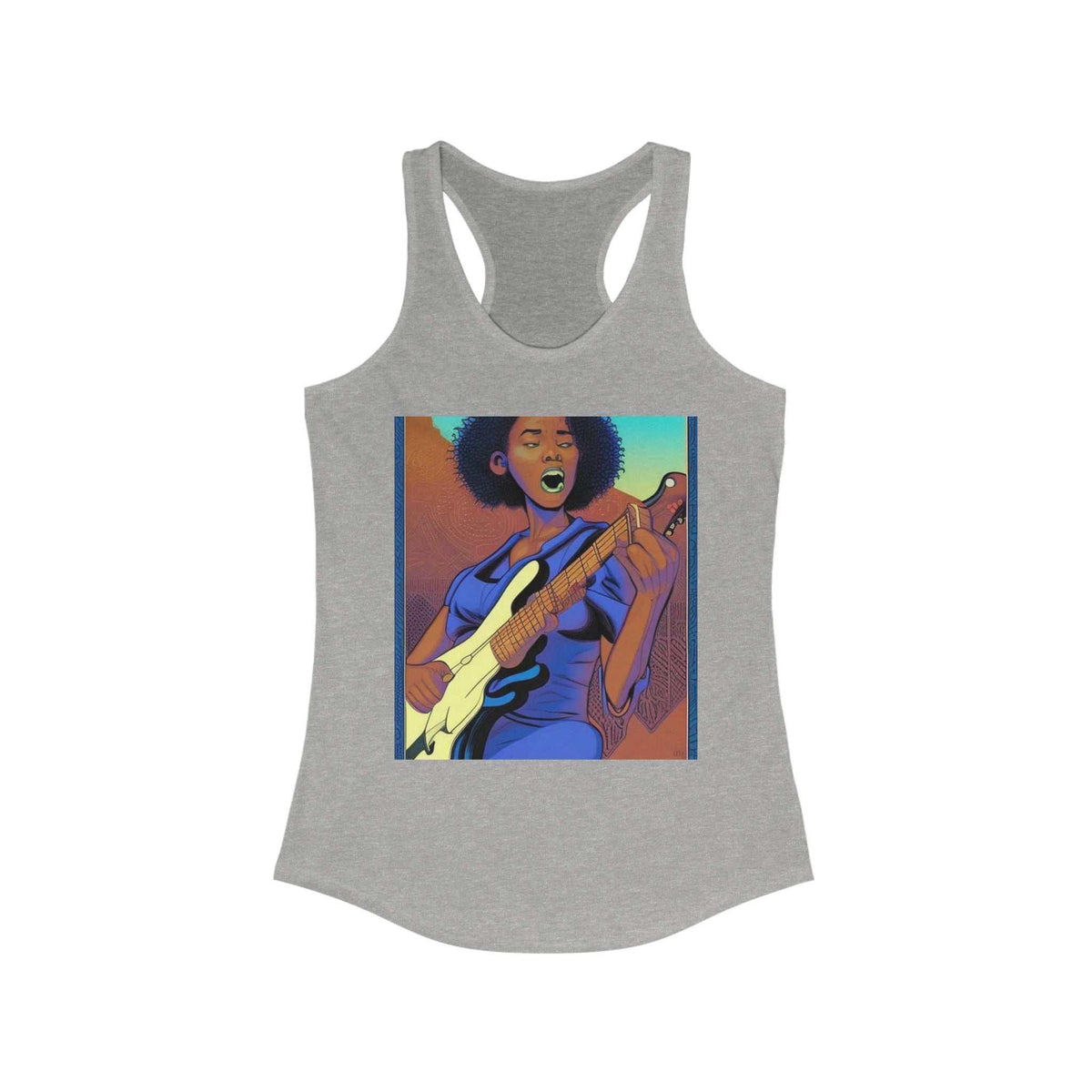 The Groove Girl Women's Ideal Racerback Tank - underthestarsbabe