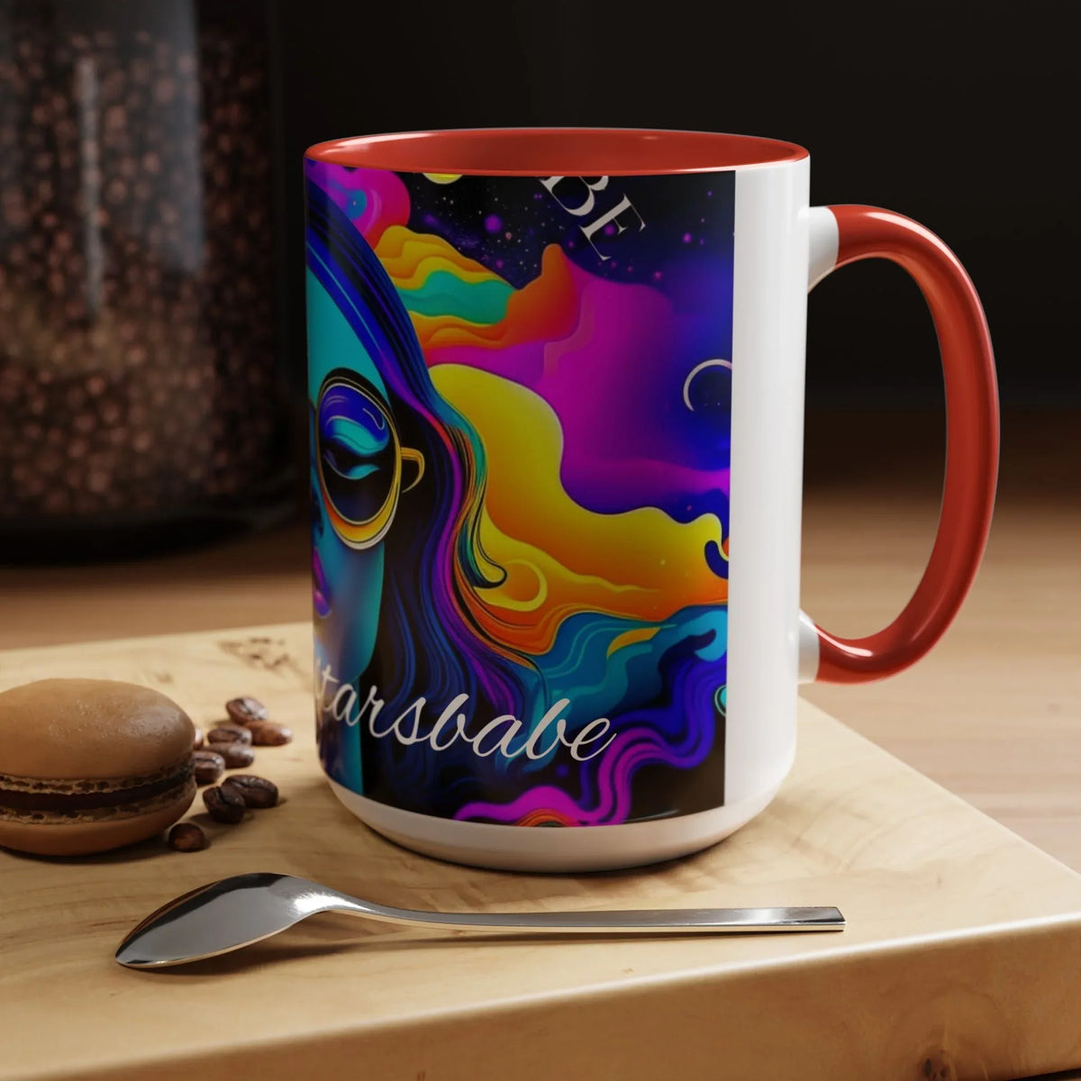 Under the Stars Babe Accent Coffee Mug 11-15oz - Chic & Trendy - underthestarsbabe