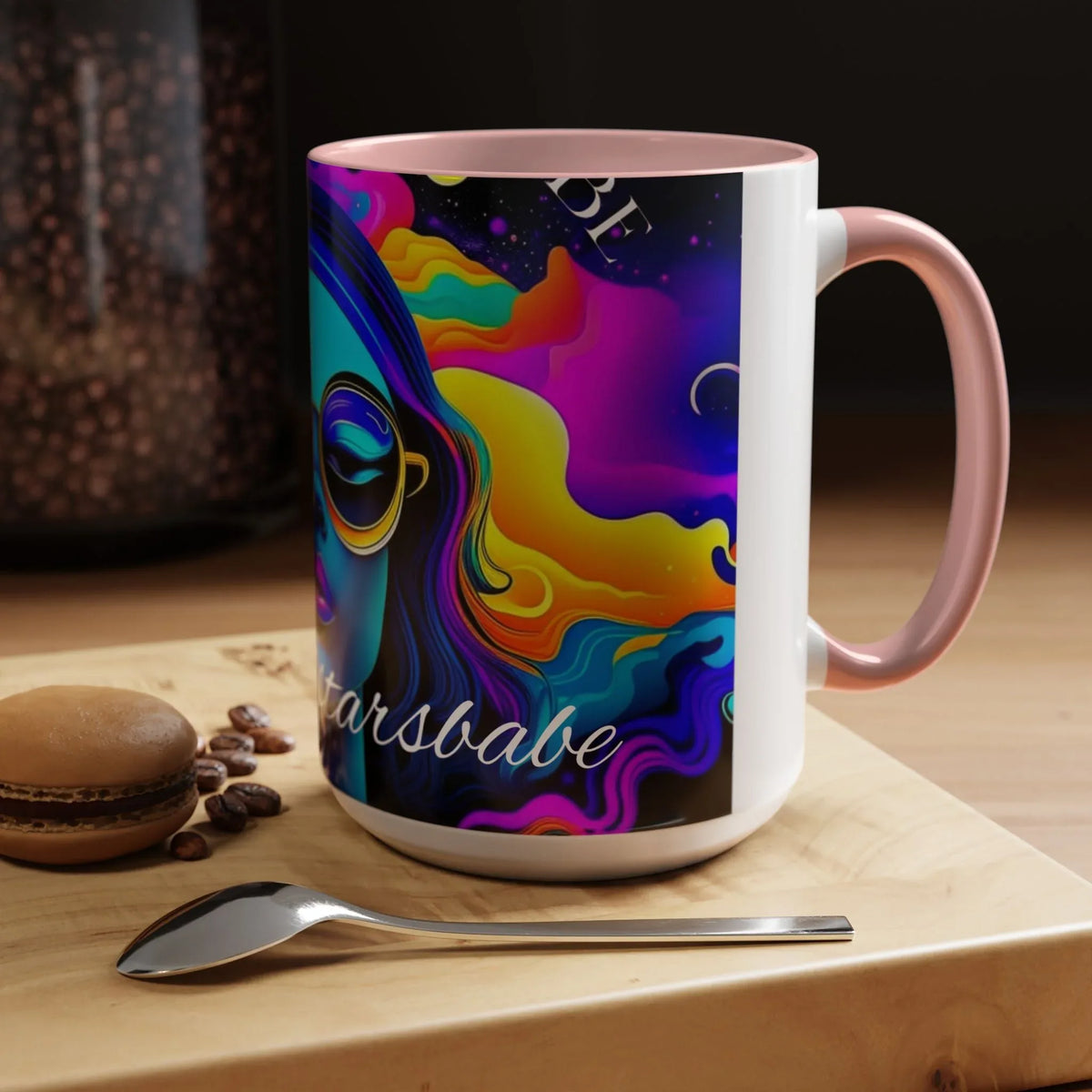 Under the Stars Babe Accent Coffee Mug 11-15oz - Chic & Trendy - underthestarsbabe