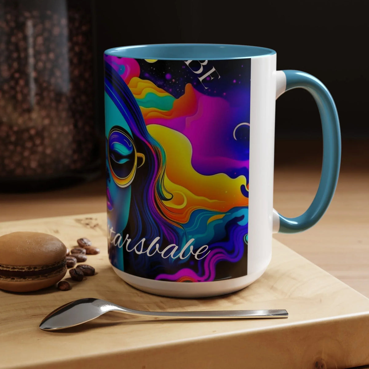 Under the Stars Babe Accent Coffee Mug 11-15oz - Chic & Trendy - underthestarsbabe