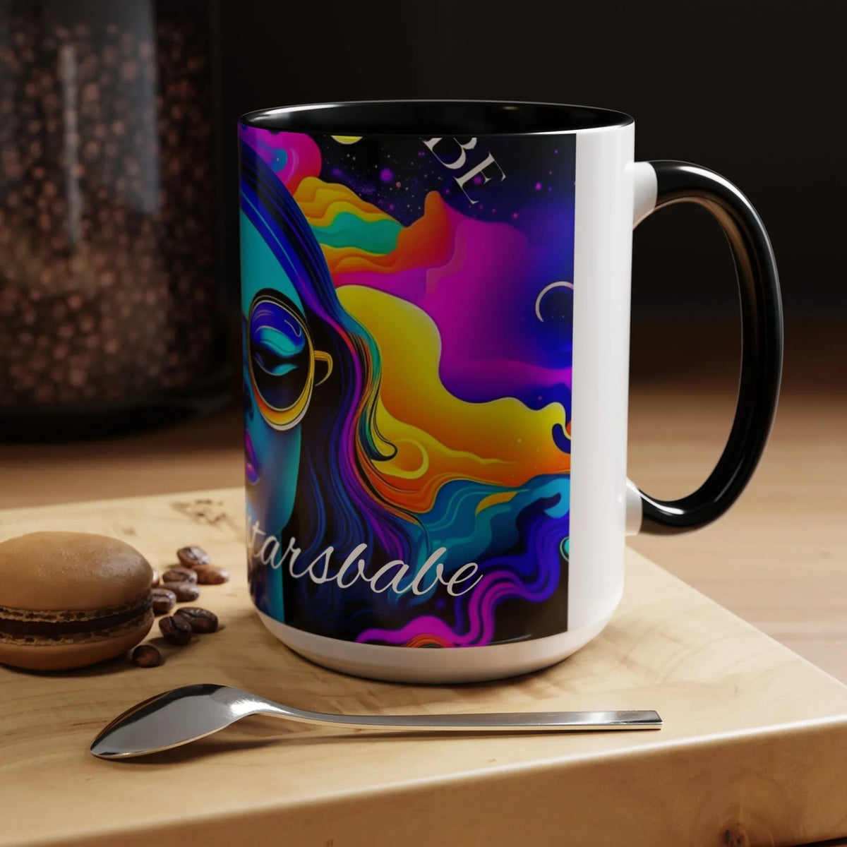 Under the Stars Babe Accent Coffee Mug 11-15oz - Chic & Trendy - underthestarsbabe