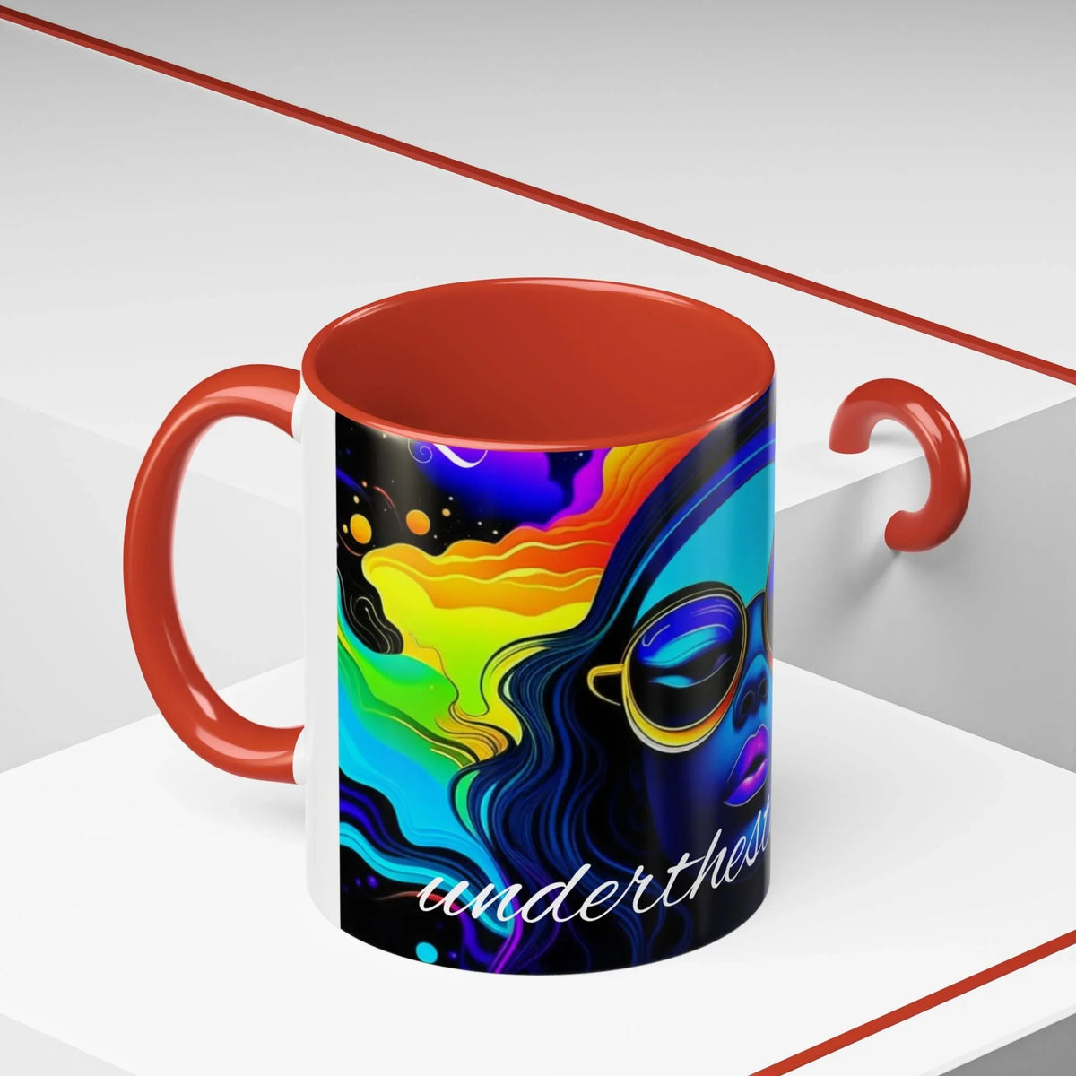 Under the Stars Babe Accent Coffee Mug 11-15oz - Chic & Trendy - underthestarsbabe