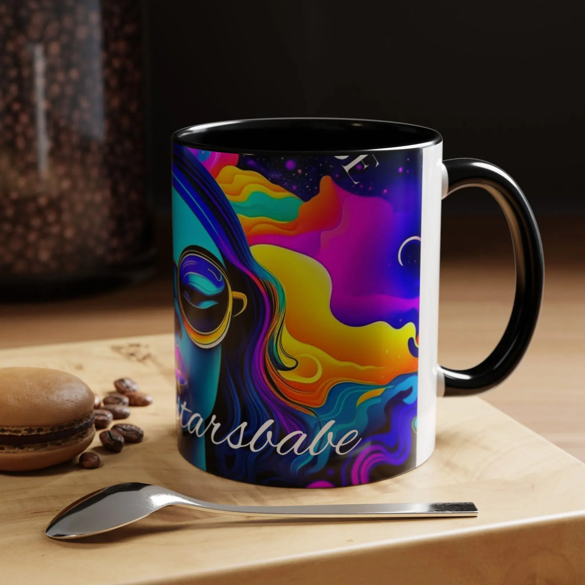 Under the Stars Babe Accent Coffee Mug 11-15oz - Chic & Trendy - underthestarsbabe