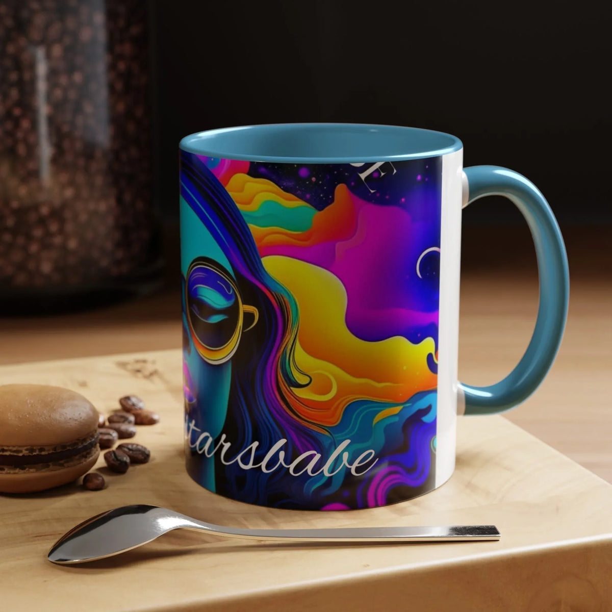 Under the Stars Babe Accent Coffee Mug 11-15oz - Chic & Trendy - underthestarsbabe