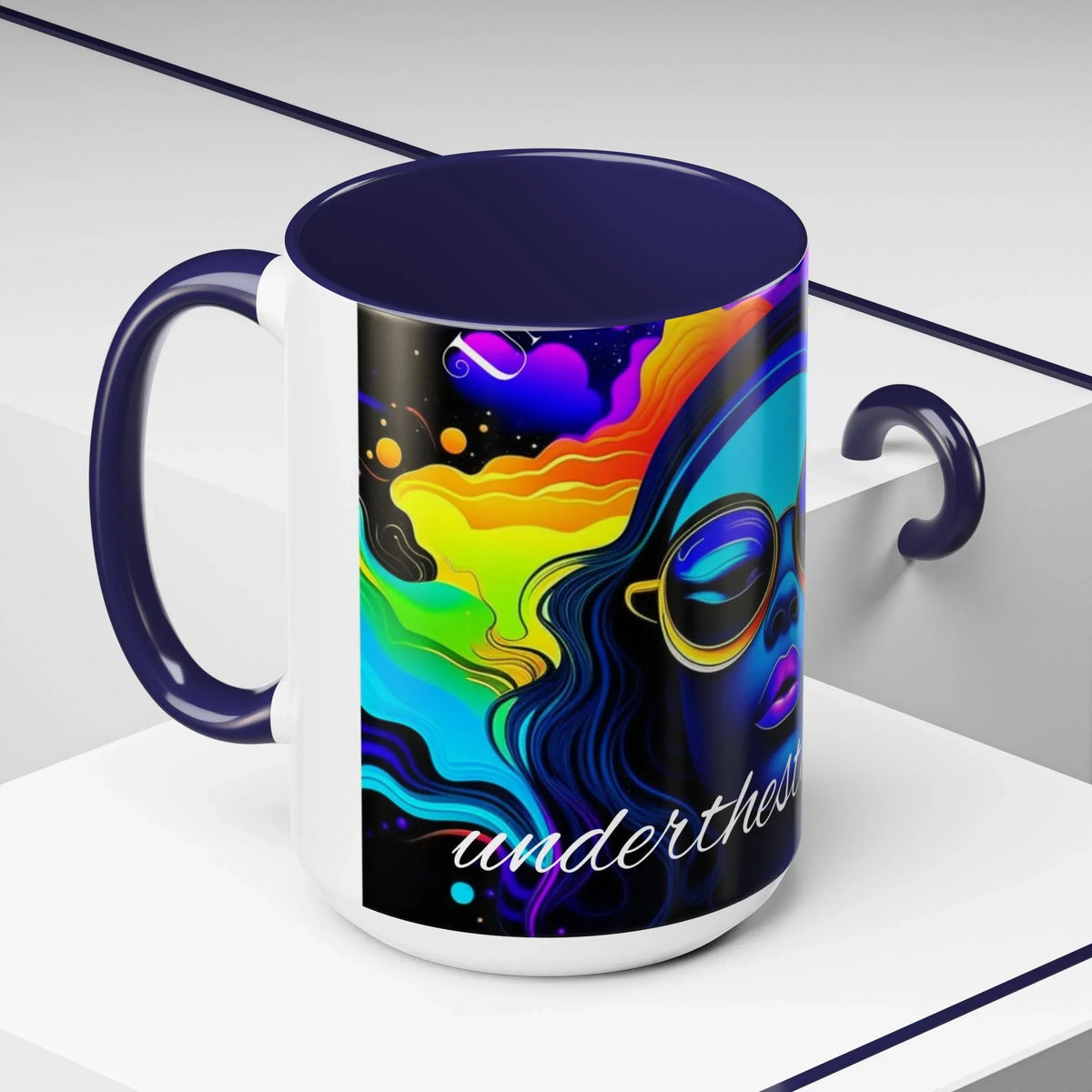 Under the Stars Babe Accent Coffee Mug 11-15oz - Chic & Trendy - underthestarsbabe