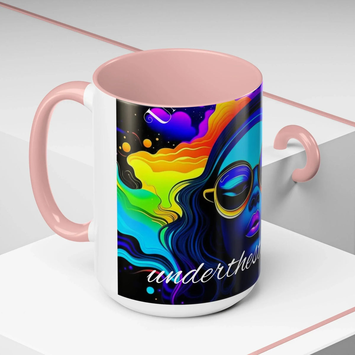 Under the Stars Babe Accent Coffee Mug 11-15oz - Chic & Trendy - underthestarsbabe