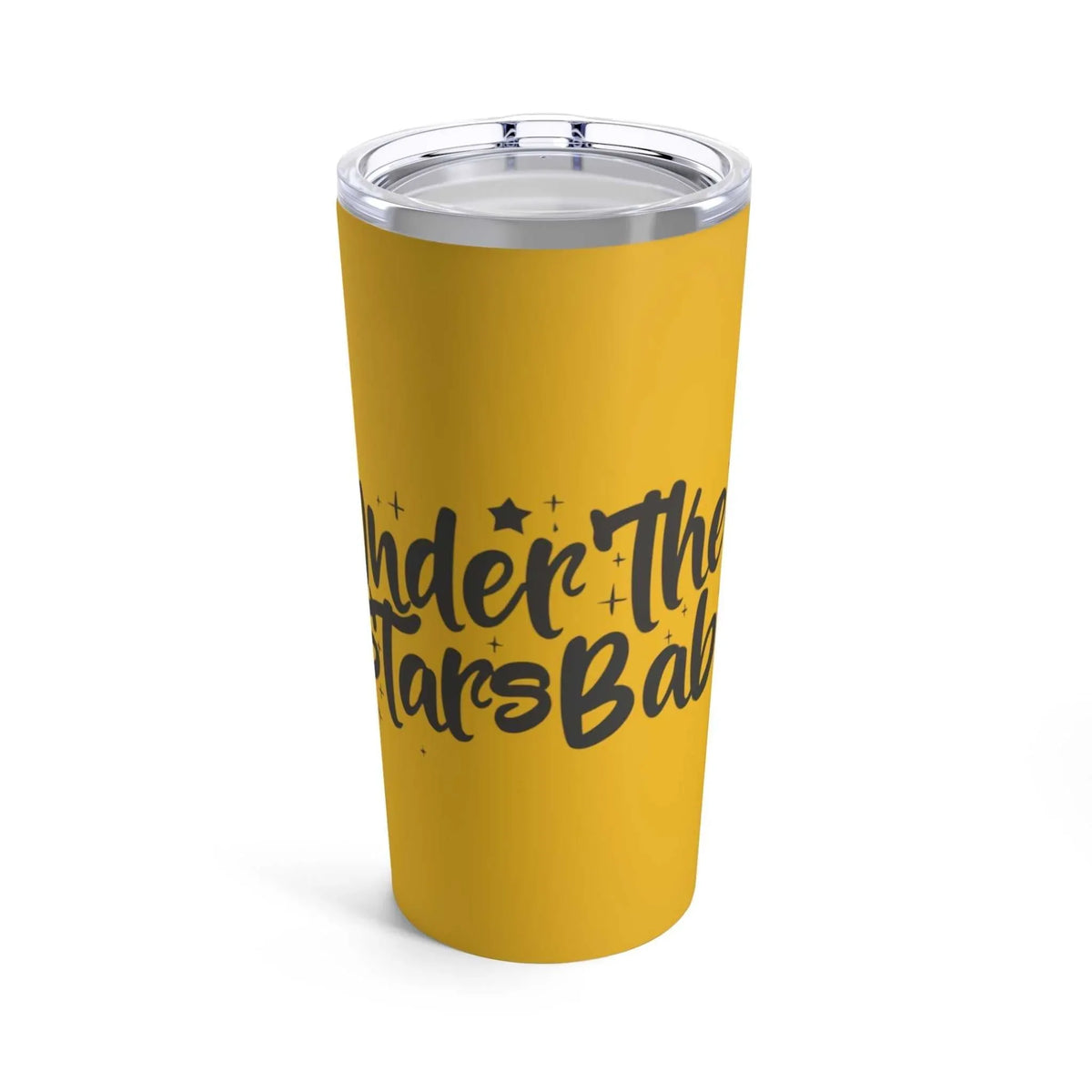 Under the Stars Babe Tumbler 20oz Yellow - Bright & Trendy - Under the Stars Babe - underthestarsbabe