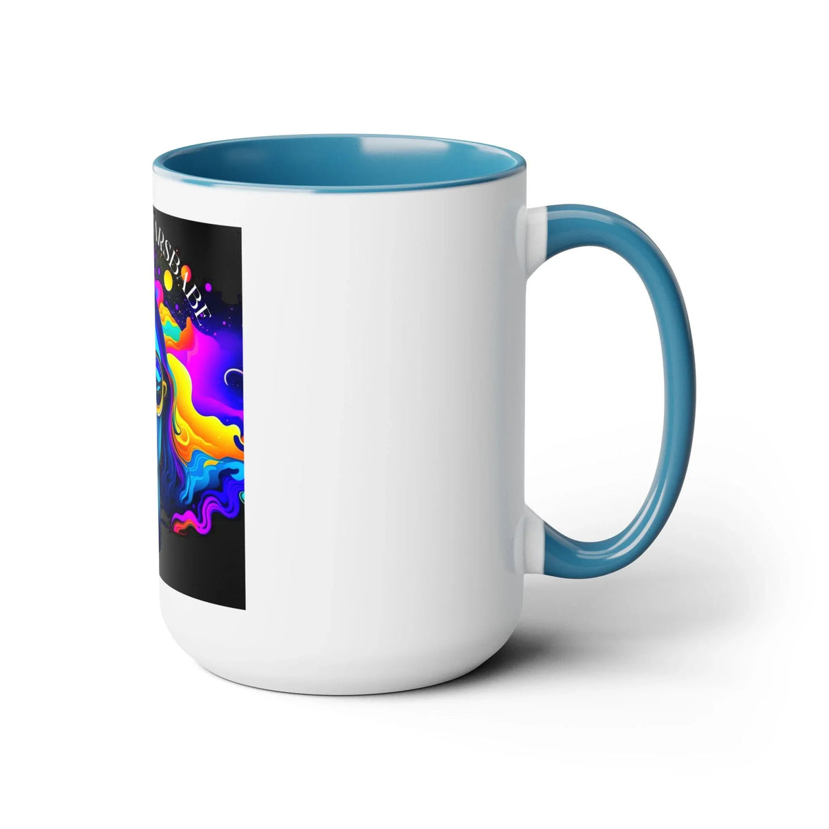 Under the Stars Babe Two-Tone Coffee Mug 15oz - Unique & Chic - Under the Stars Babe - underthestarsbabe