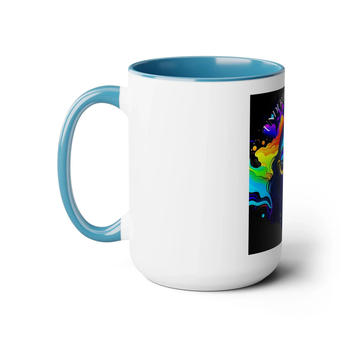 Under the Stars Babe Two-Tone Coffee Mug 15oz - Unique & Chic - Under the Stars Babe - underthestarsbabe