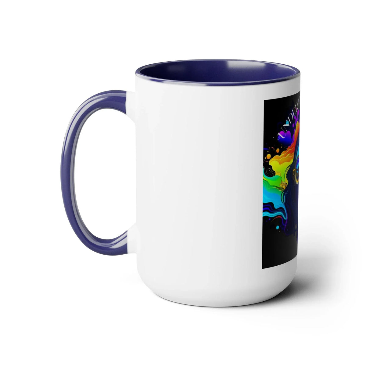 Under the Stars Babe Two-Tone Coffee Mug 15oz - Unique & Chic - Under the Stars Babe - underthestarsbabe