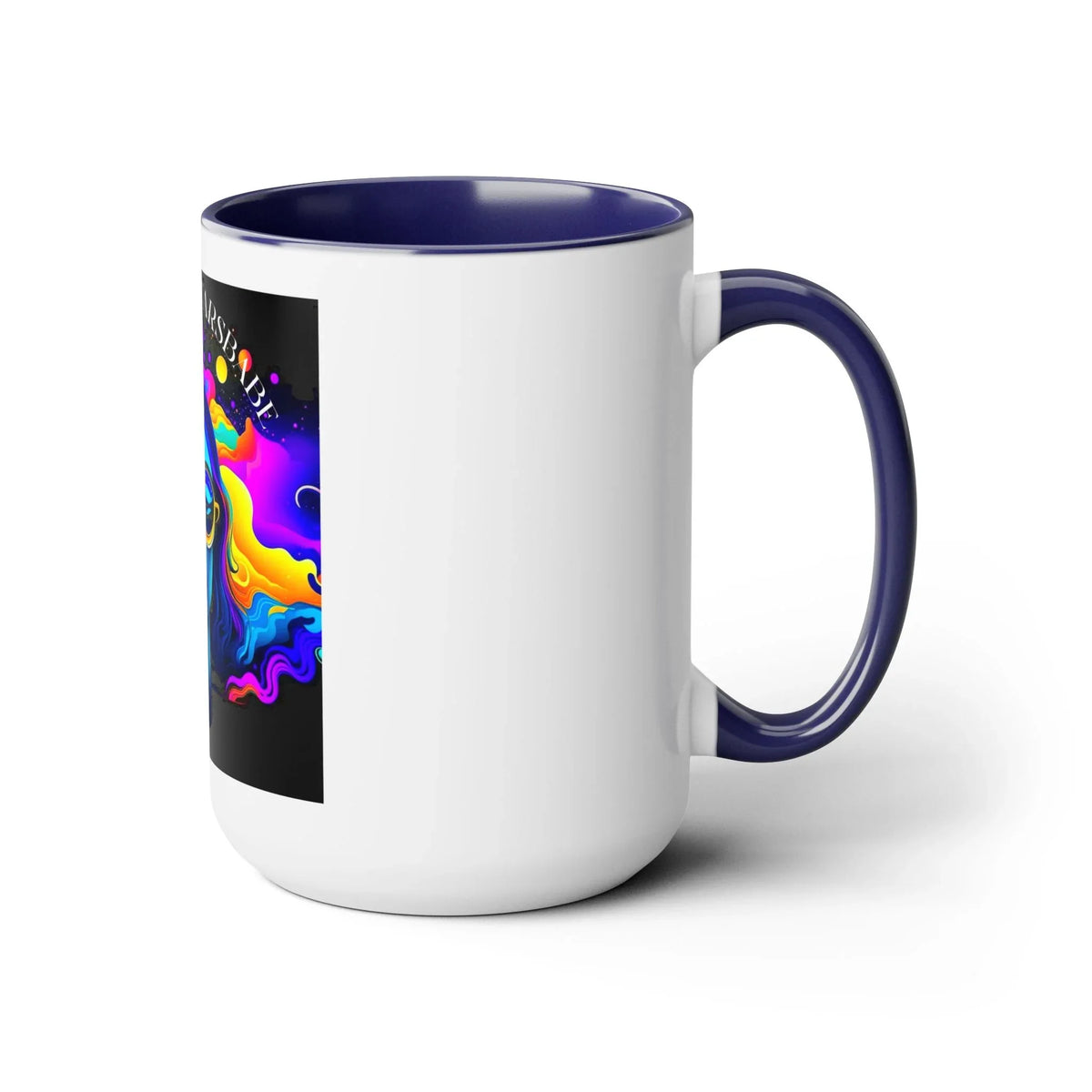Under the Stars Babe Two-Tone Coffee Mug 15oz - Unique & Chic - Under the Stars Babe - underthestarsbabe
