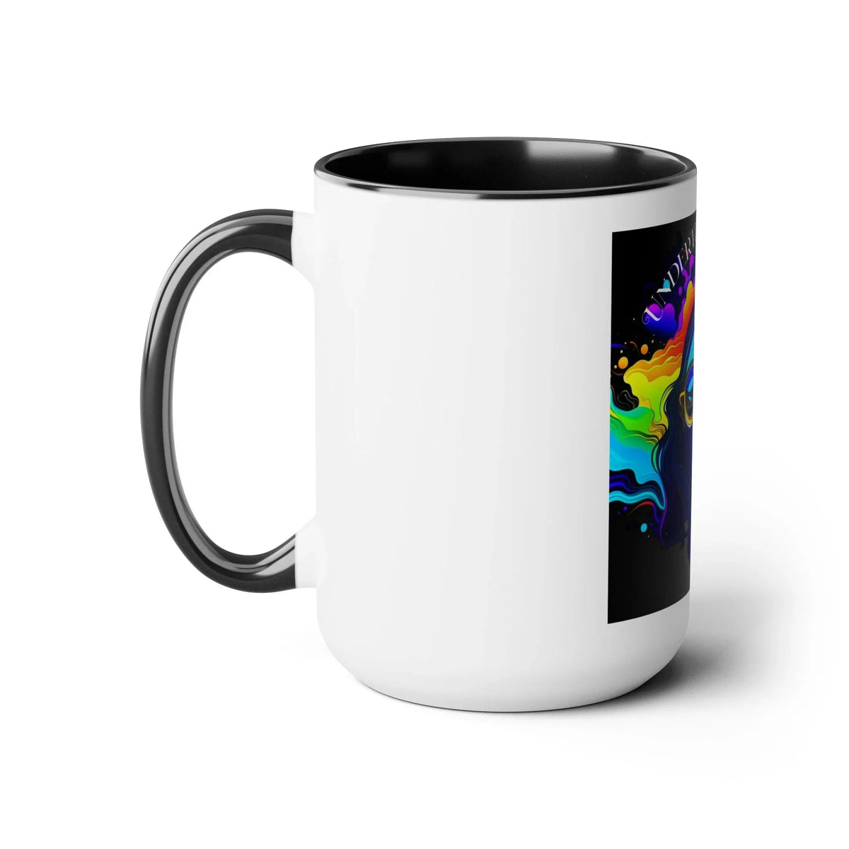 Under the Stars Babe Two-Tone Coffee Mug 15oz - Unique & Chic - Under the Stars Babe - underthestarsbabe