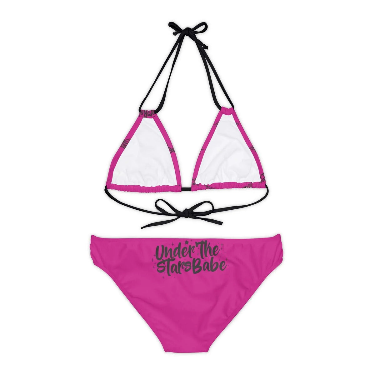 Under the Stars Strappy Bikini Set - Trendy & Chic - Under the Stars Babe - underthestarsbabe