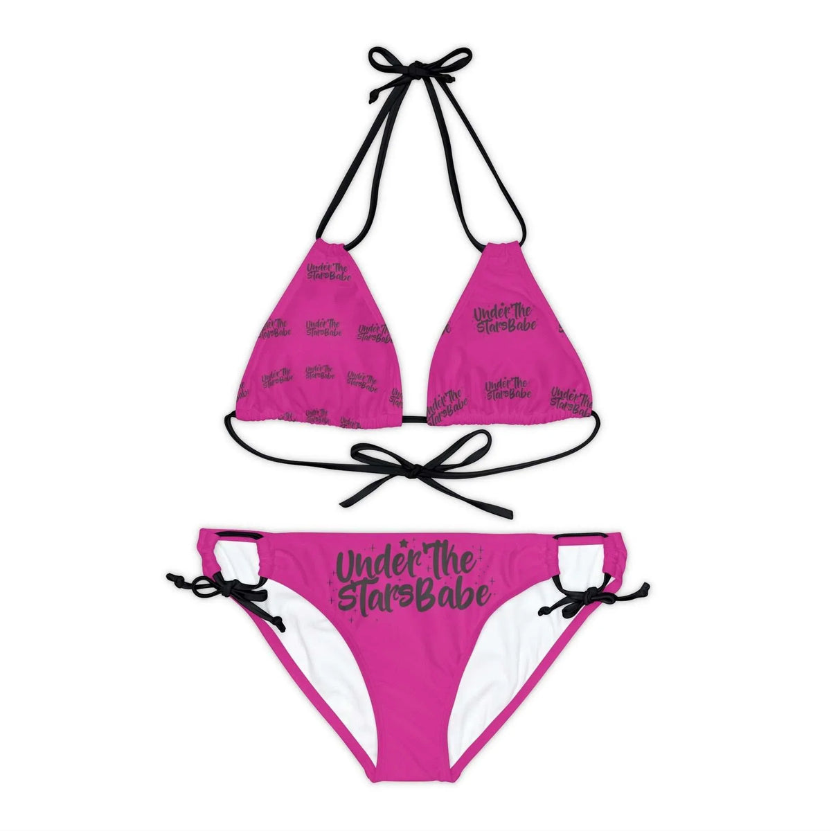 Under the Stars Strappy Bikini Set - Trendy & Chic - Under the Stars Babe - underthestarsbabe