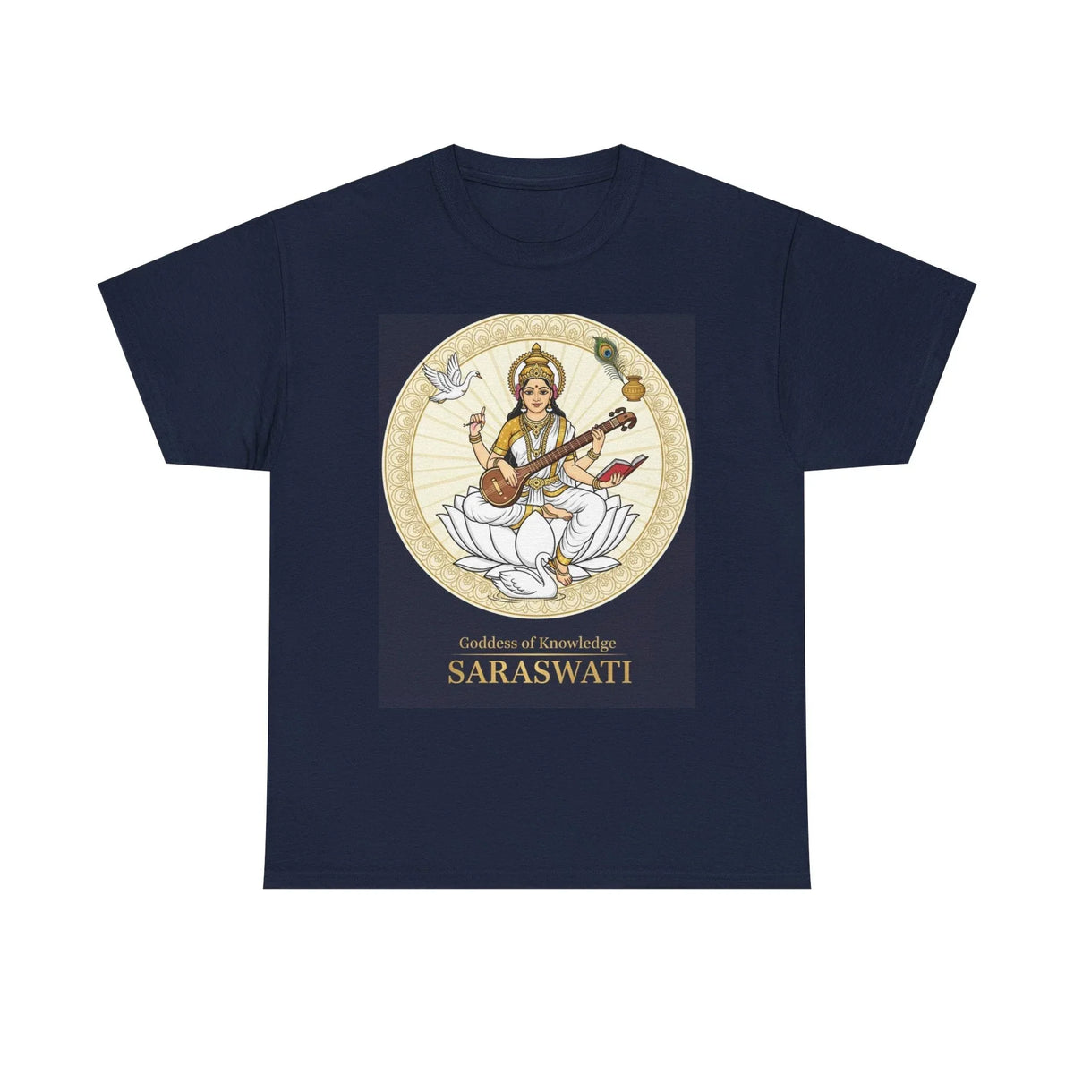 Goddess Of Knowledge Unisex Heavy Cotton Tee - underthestarsbabe