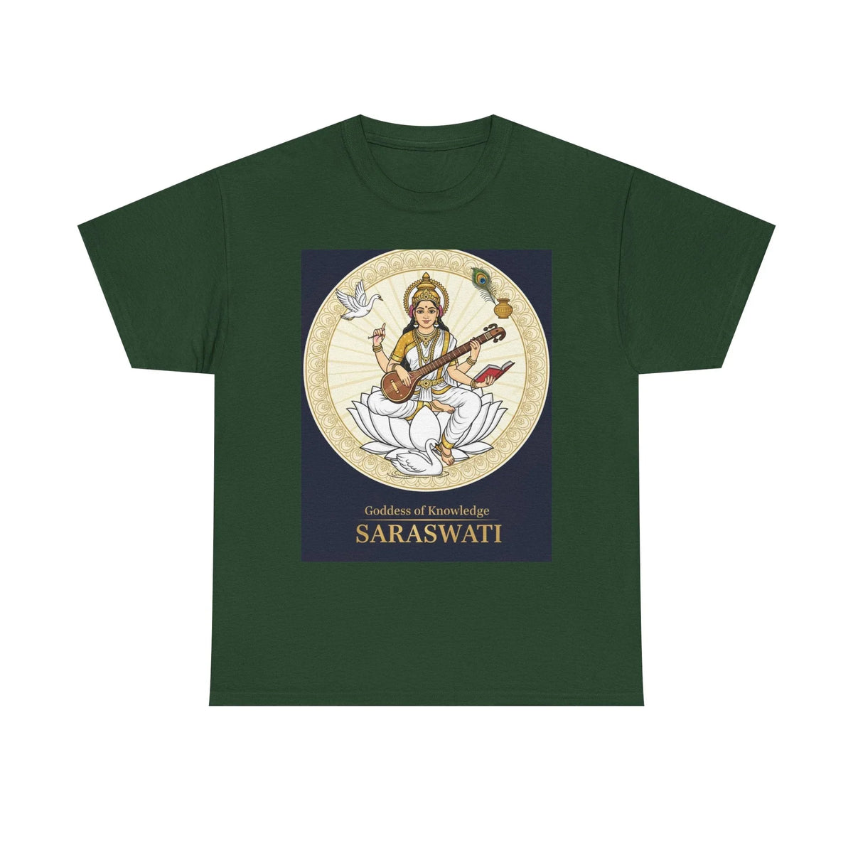Goddess Of Knowledge Unisex Heavy Cotton Tee - underthestarsbabe