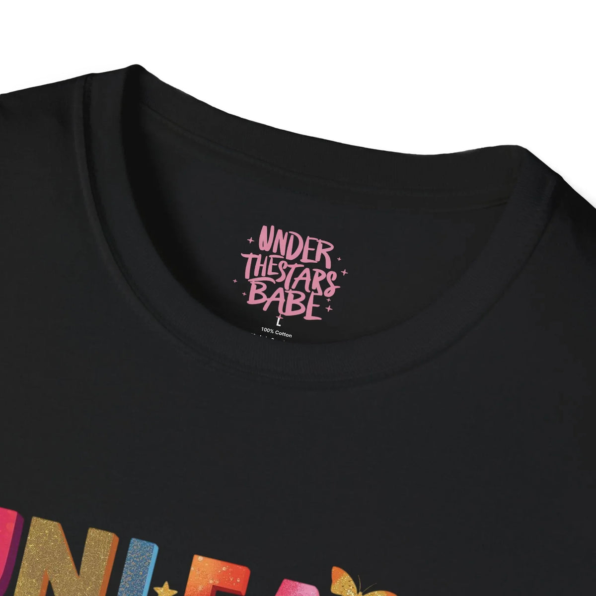 Unlearn Unlock Unfold Graphic Tee | Premium Cotton Streetwear - underthestarsbabe