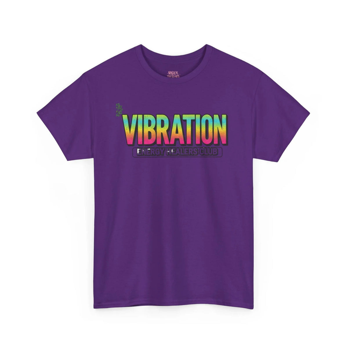 Vibration Healers Club Tee — Spiritual Energy Graphic T‑Shirt - underthestarsbabe