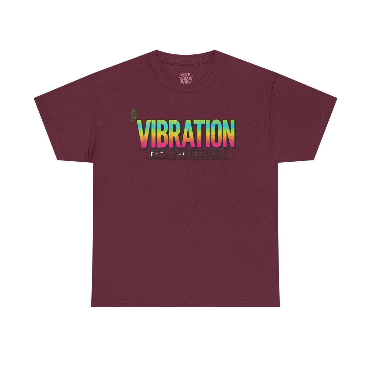 Vibration Healers Club Tee — Spiritual Energy Graphic T‑Shirt - underthestarsbabe