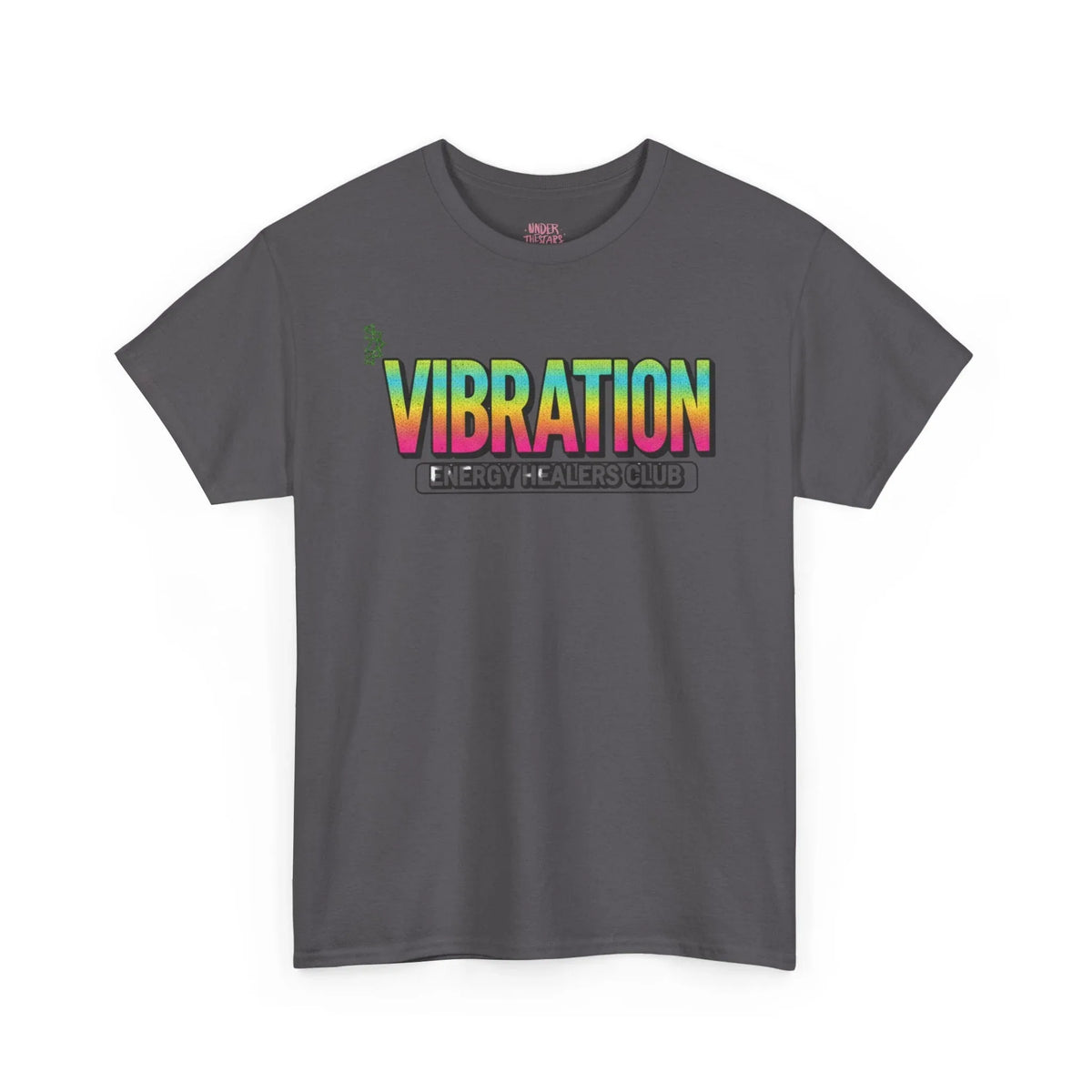 Vibration Healers Club Tee — Spiritual Energy Graphic T‑Shirt - underthestarsbabe