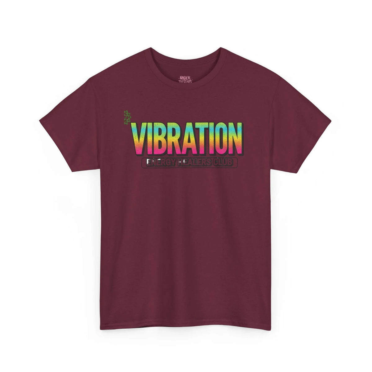 Vibration Healers Club Tee — Spiritual Energy Graphic T‑Shirt - underthestarsbabe