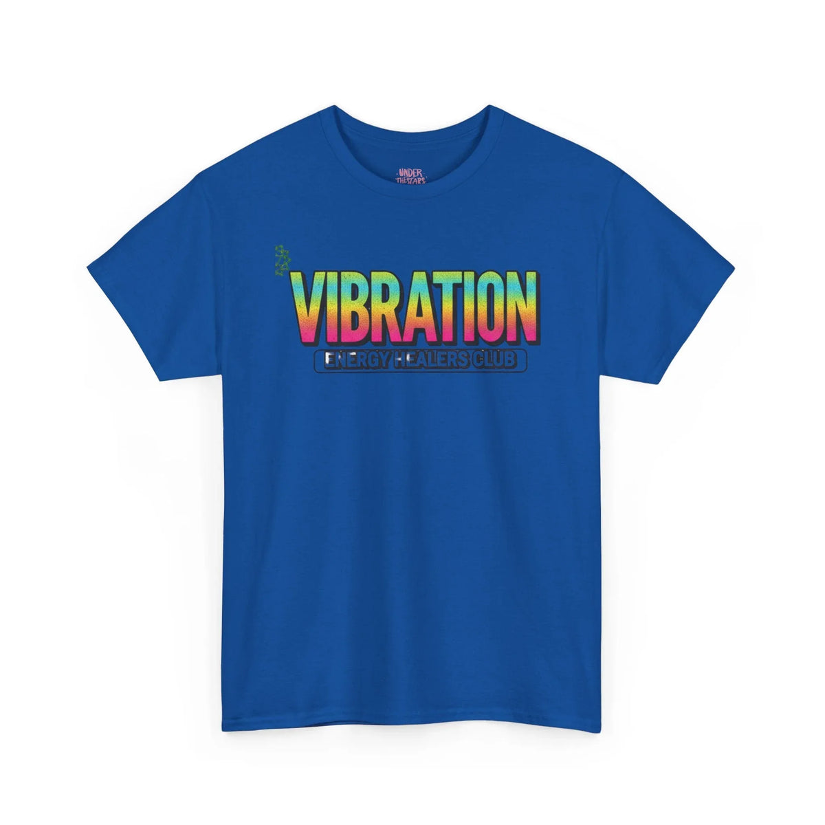 Vibration Healers Club Tee — Spiritual Energy Graphic T‑Shirt - underthestarsbabe