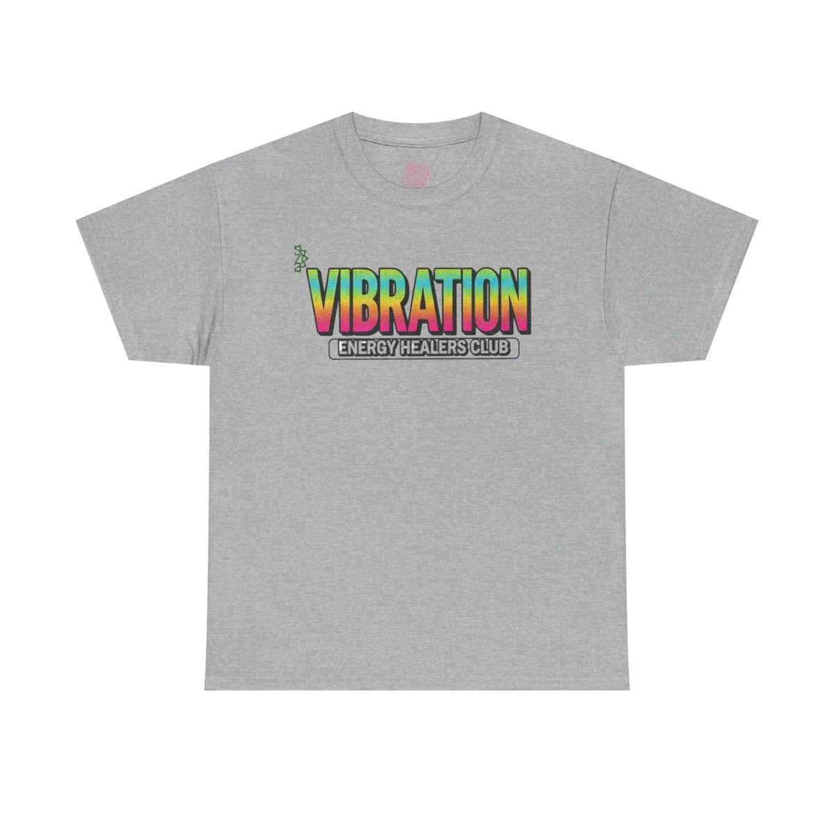 Vibration Healers Club Tee — Spiritual Energy Graphic T‑Shirt - underthestarsbabe