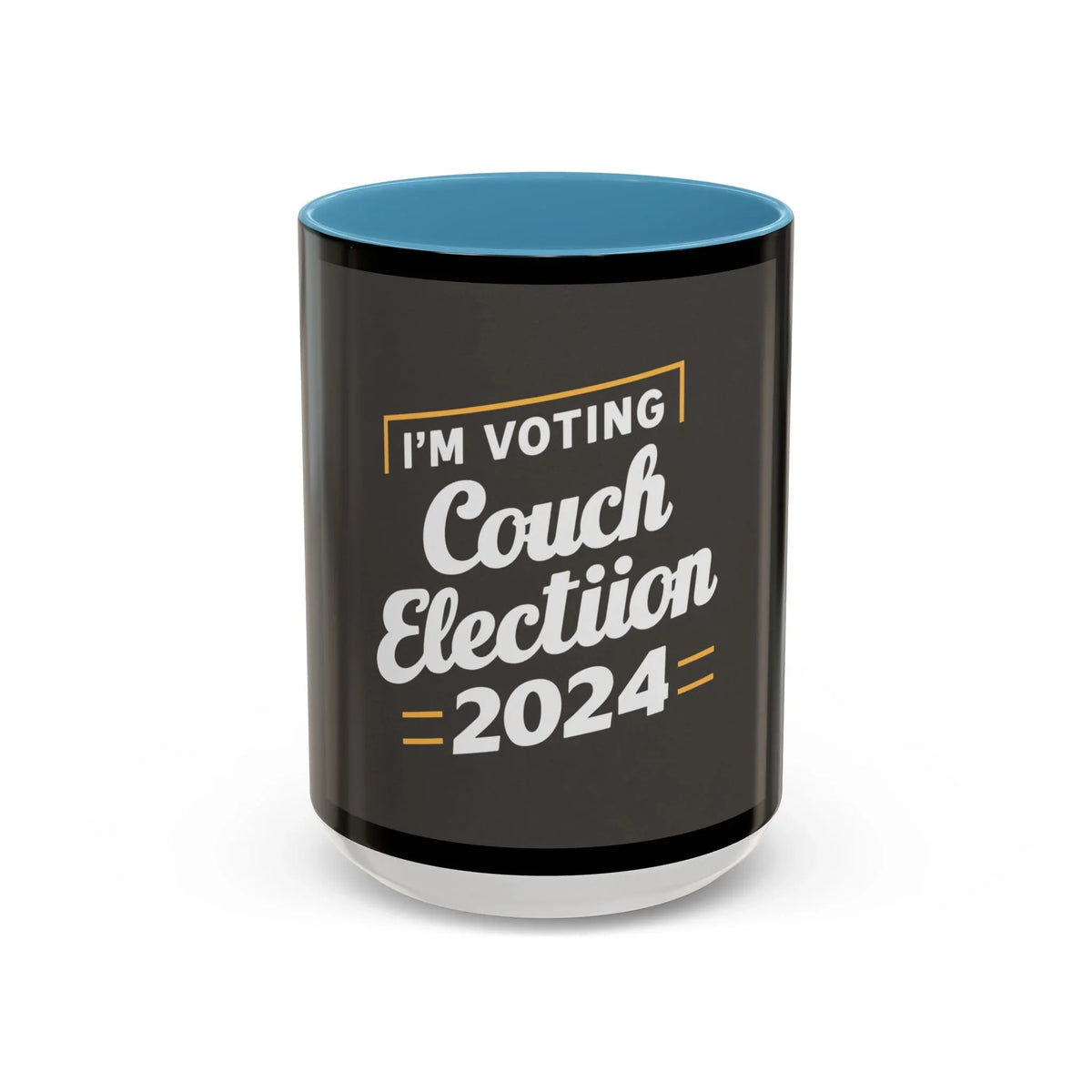 Voting Couch Accent Mug 11-15oz - Political & Fun - Under the Stars Babe - underthestarsbabe