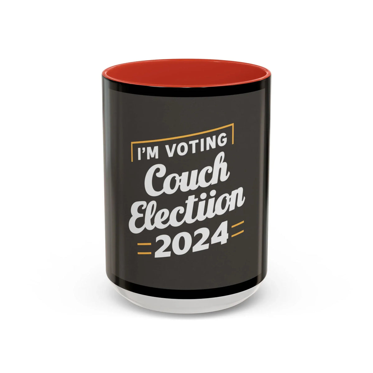 Voting Couch Accent Mug 11-15oz - Political & Fun - Under the Stars Babe - underthestarsbabe
