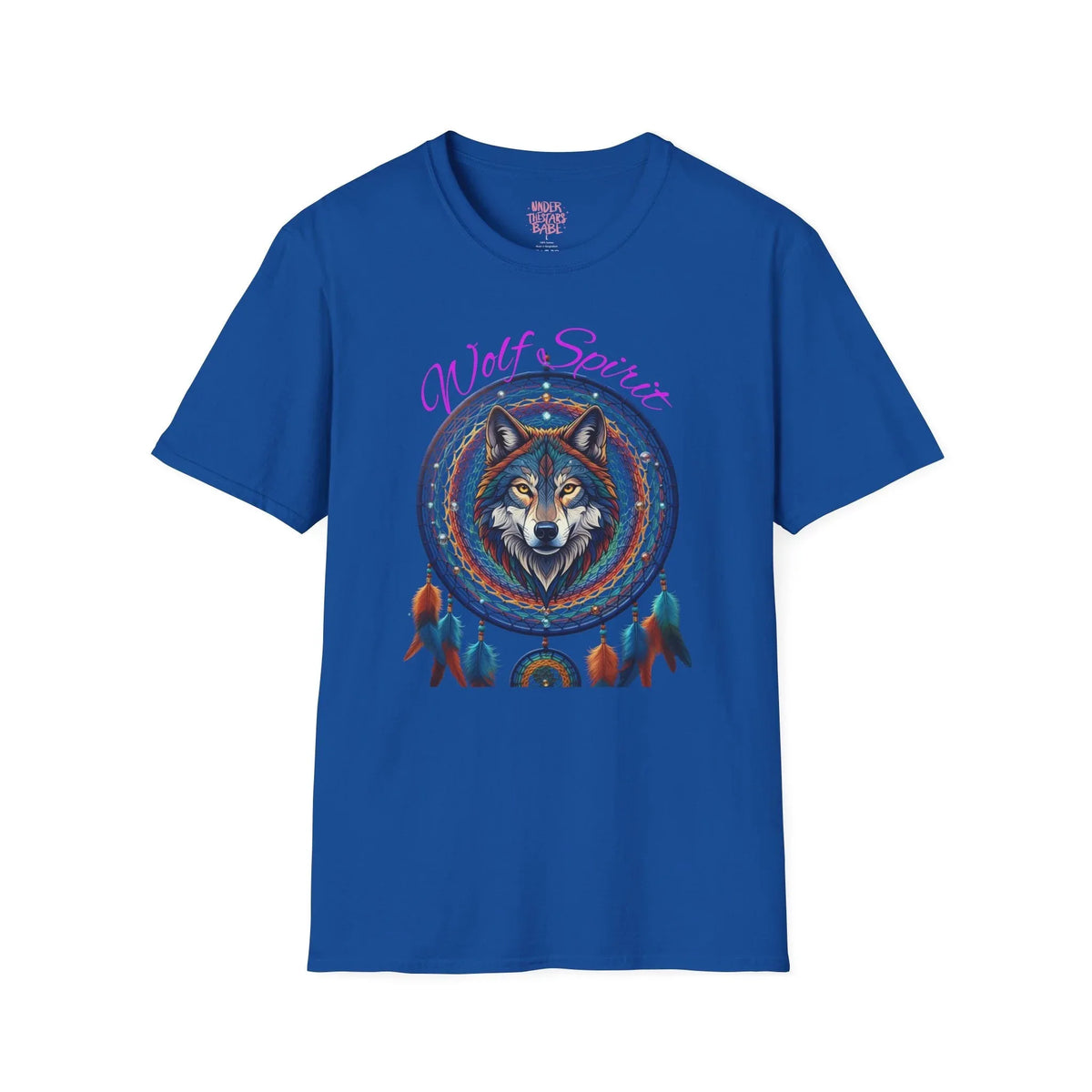Wolf Dreamcatcher T-Shirt — Native Spirit Animal Graphic Tee - underthestarsbabe