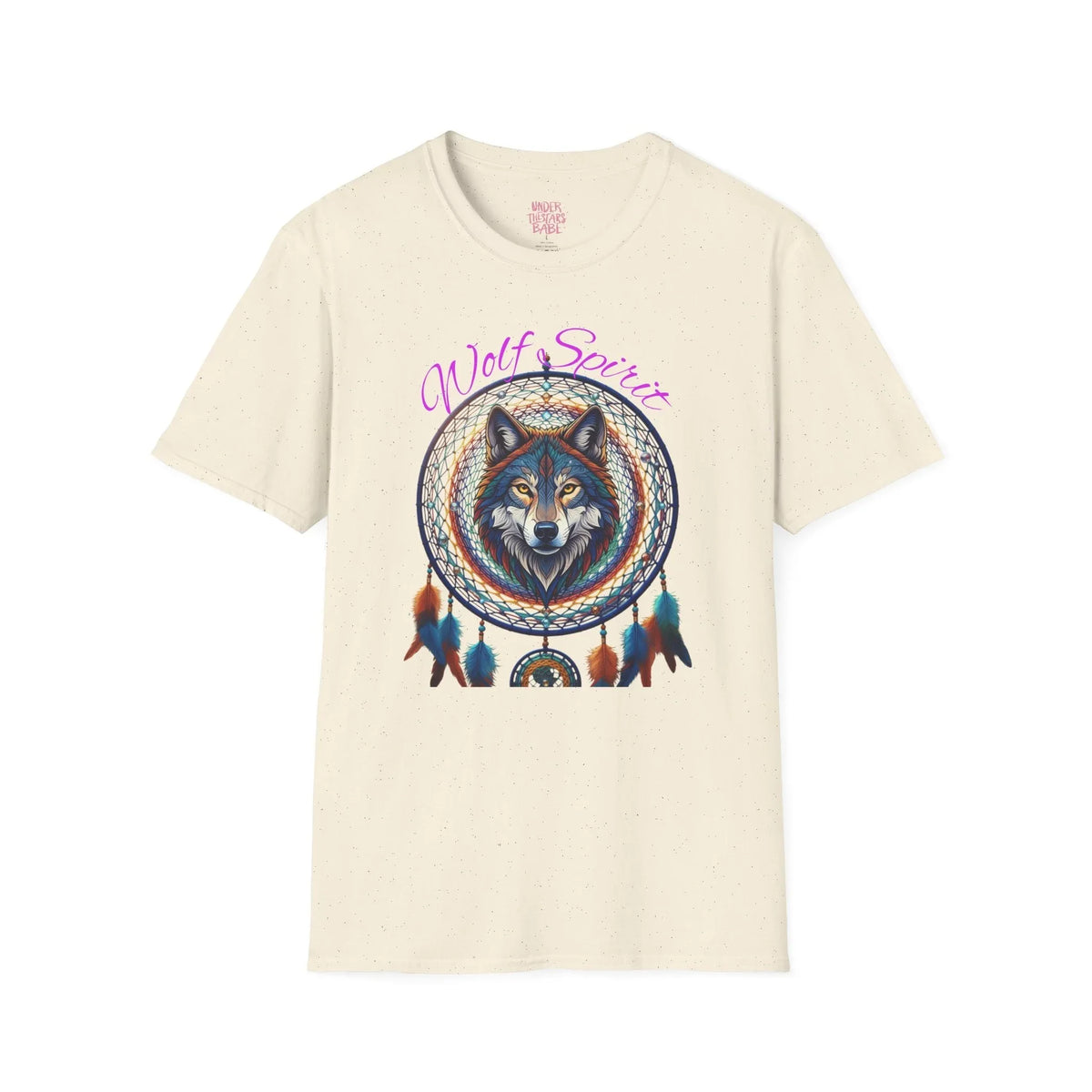 Wolf Dreamcatcher T-Shirt — Native Spirit Animal Graphic Tee - underthestarsbabe
