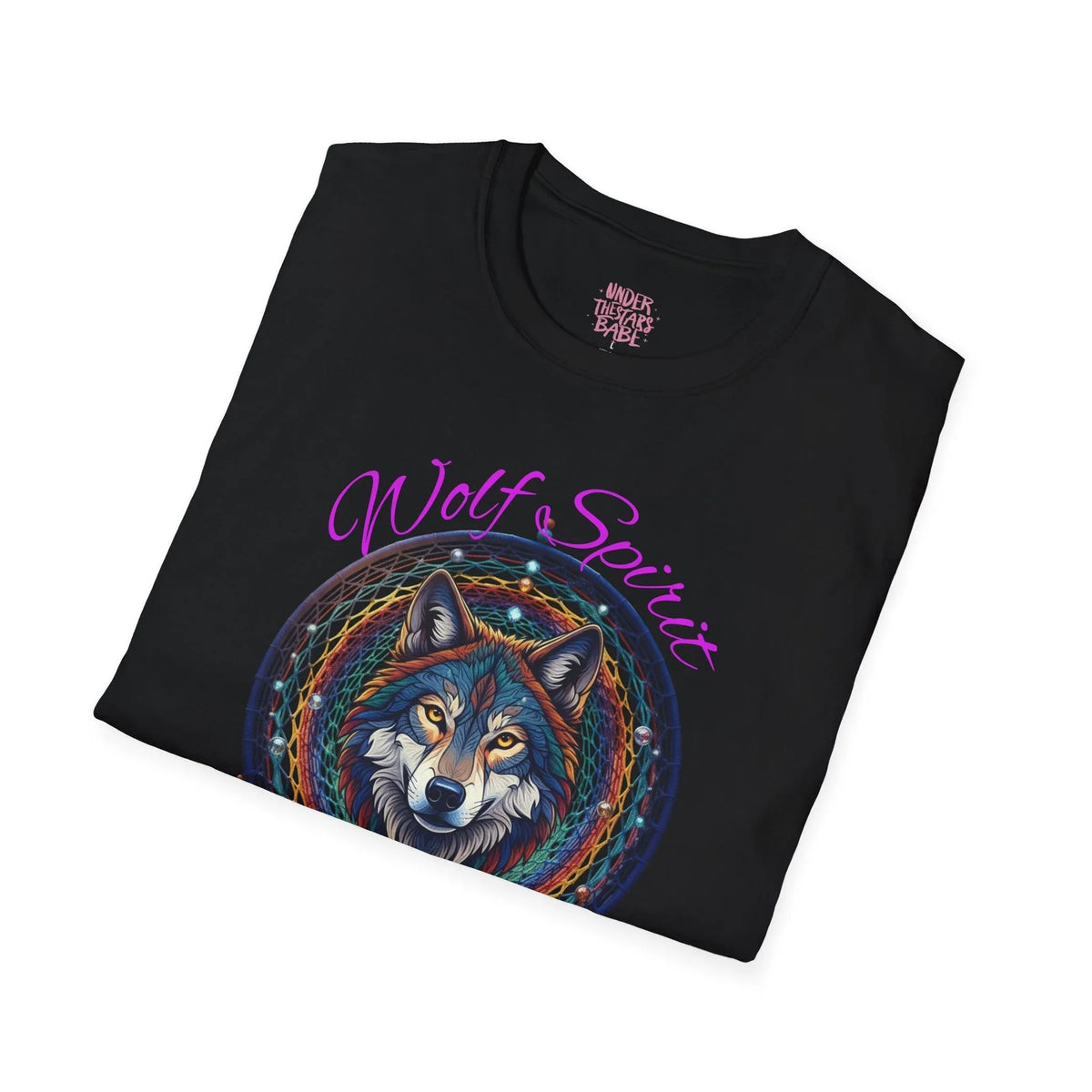 Wolf Dreamcatcher T-Shirt — Native Spirit Animal Graphic Tee - underthestarsbabe