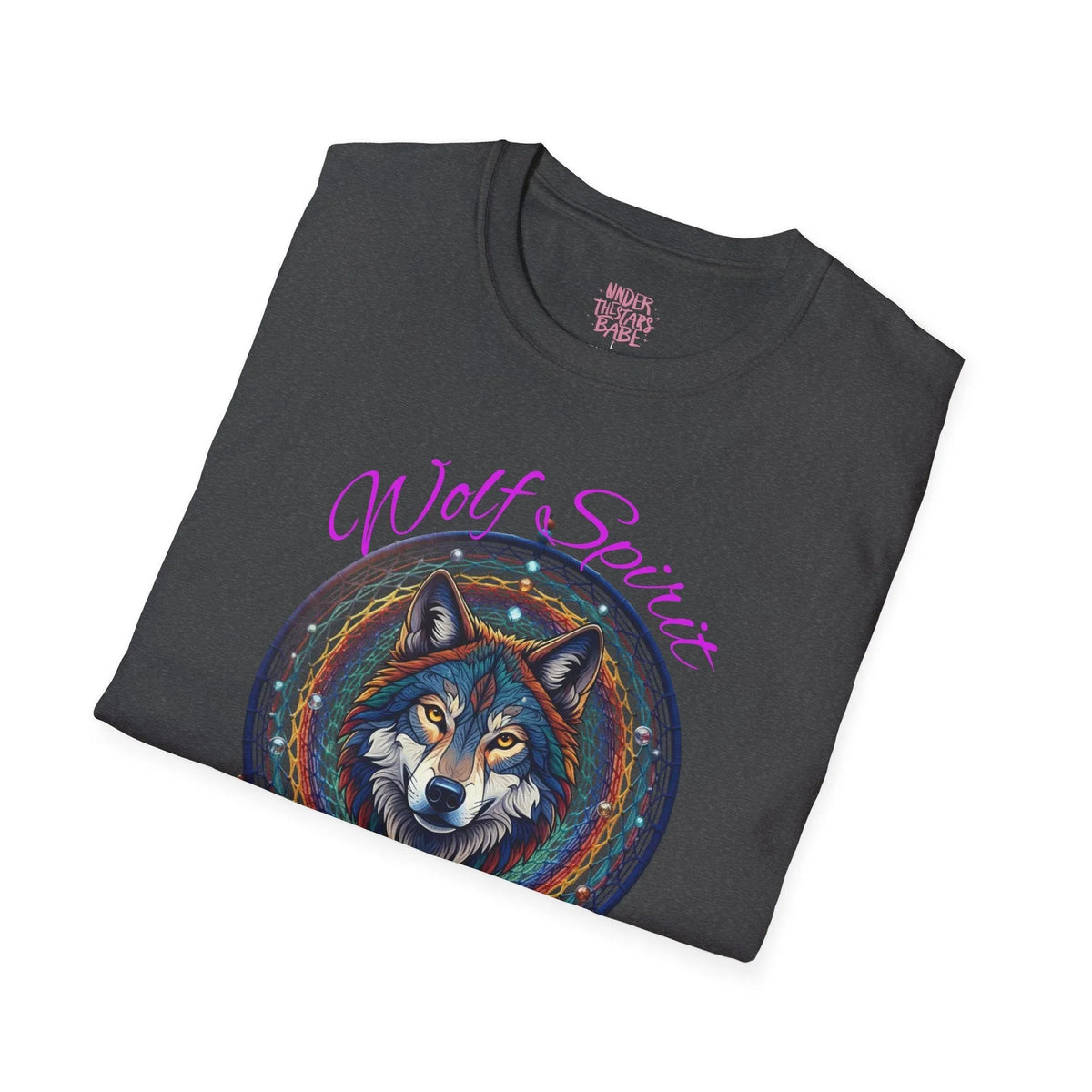 Wolf Dreamcatcher T-Shirt — Native Spirit Animal Graphic Tee - underthestarsbabe