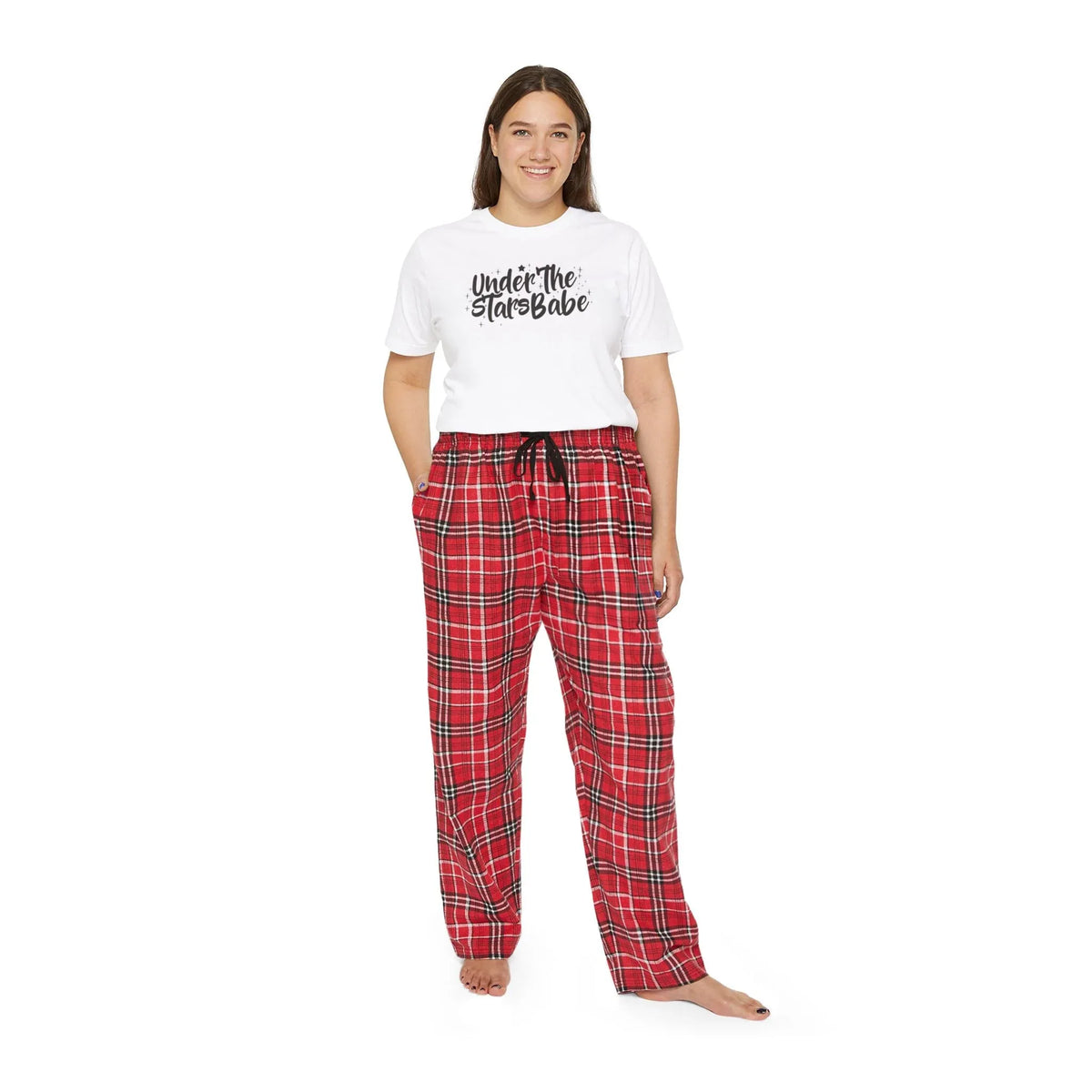 Women's Short Sleeve Pajama Set - Under The Stars Babe - underthestarsbabe