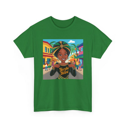 Yardie Heart Unisex Heavy Cotton Tee - underthestarsbabe