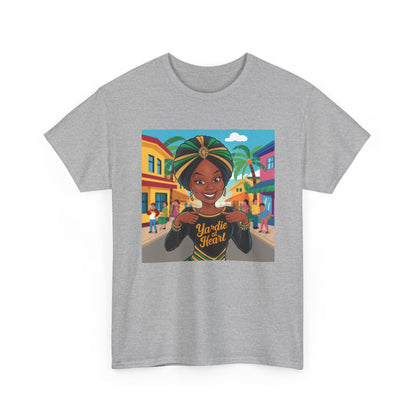 Yardie Heart Unisex Heavy Cotton Tee - underthestarsbabe