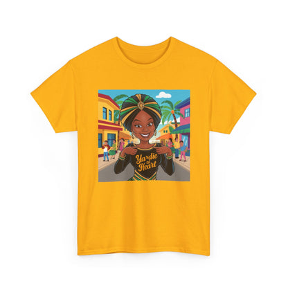 Yardie Heart Unisex Heavy Cotton Tee - underthestarsbabe