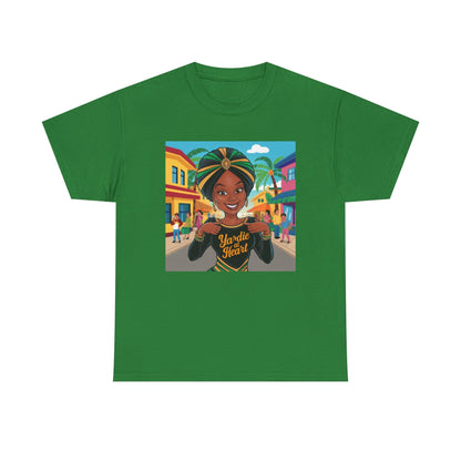Yardie Heart Unisex Heavy Cotton Tee - underthestarsbabe