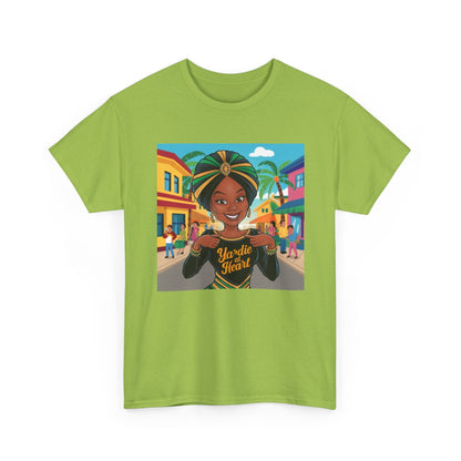 Yardie Heart Unisex Heavy Cotton Tee - underthestarsbabe