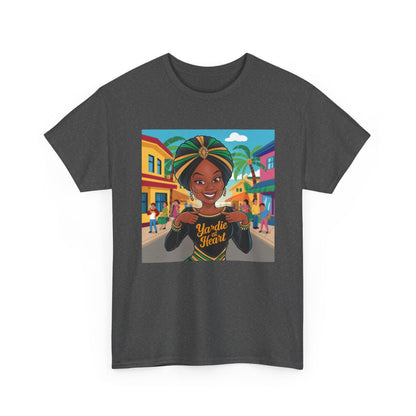 Yardie Heart Unisex Heavy Cotton Tee - underthestarsbabe