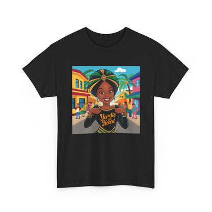 Yardie Heart Unisex Heavy Cotton Tee - underthestarsbabe