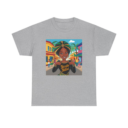 Yardie Heart Unisex Heavy Cotton Tee - underthestarsbabe