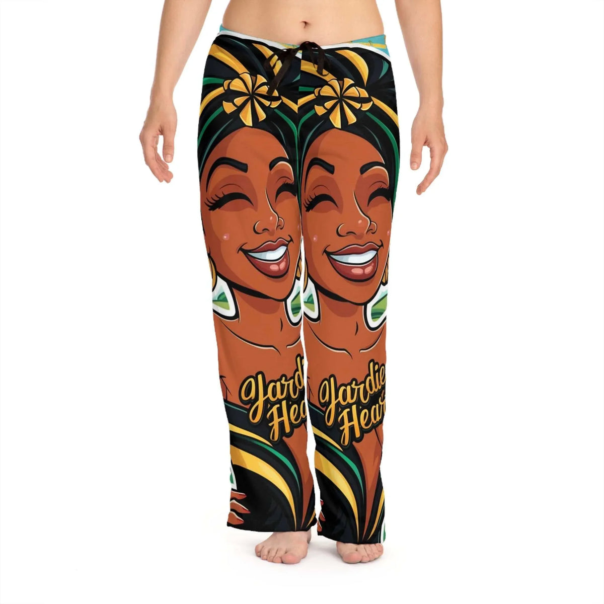 Yardie Women's Pajama Pants (AOP) - underthestarsbabe