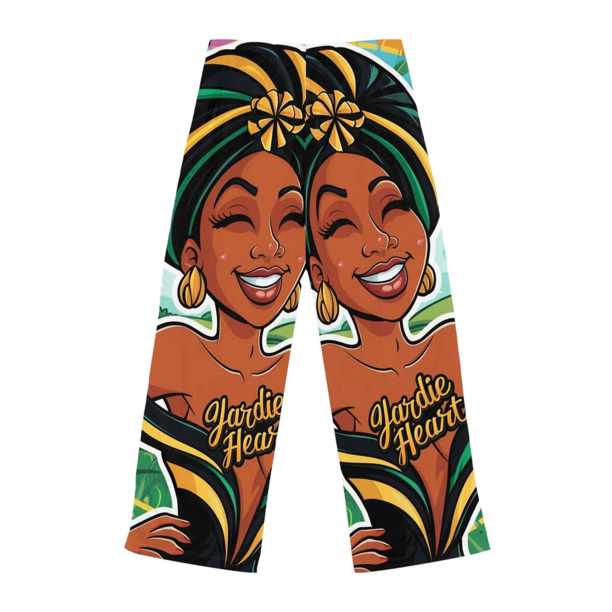Yardie Women's Pajama Pants (AOP) - underthestarsbabe